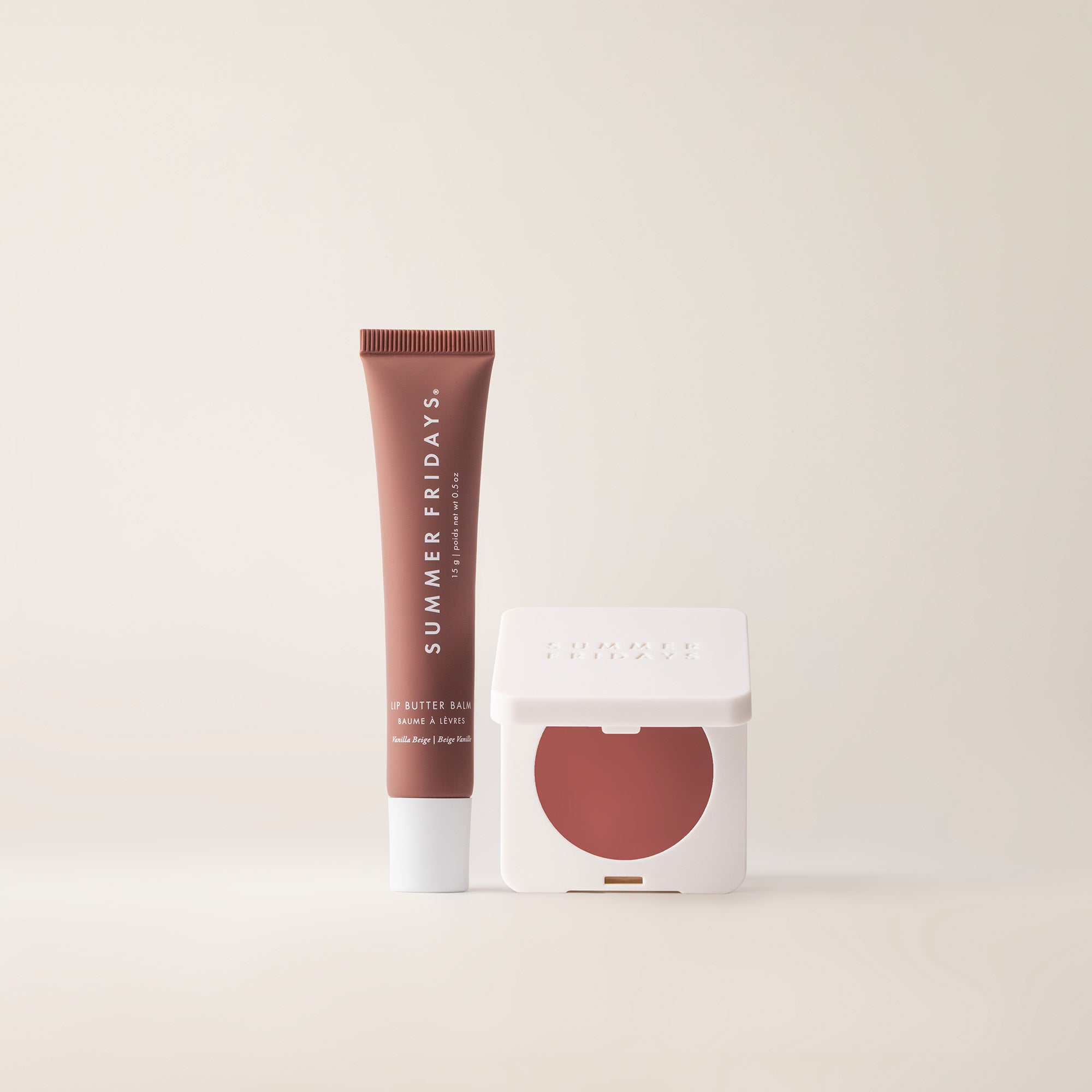 Toasted Terracotta + Vanilla Beige
