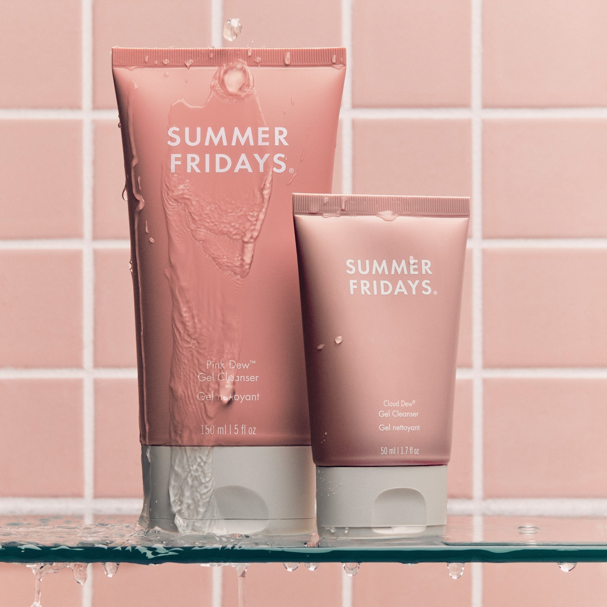 Two Essentials, One Dewy Routine: Introducing Pink Dew™ Gel Cleanser + Our Newly Improved Cloud Dew® Gel Cream Moisturizer