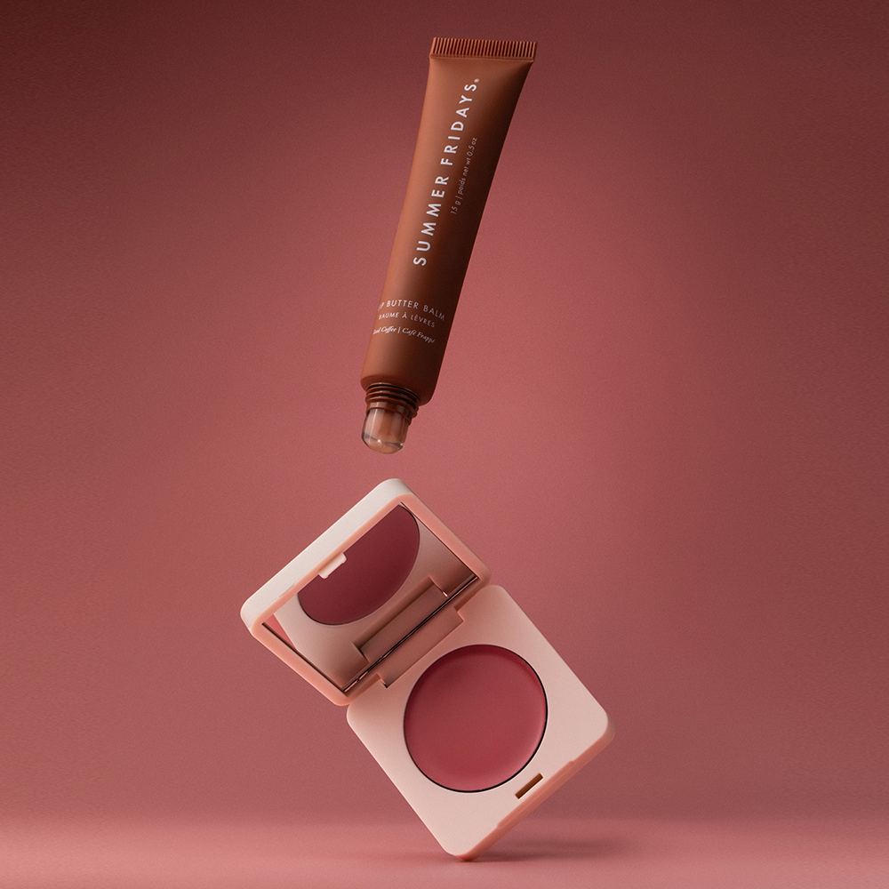 Dusty Rose + Iced Coffee